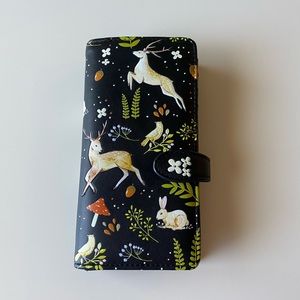ModCloth Woodland Wandering Wallet Black